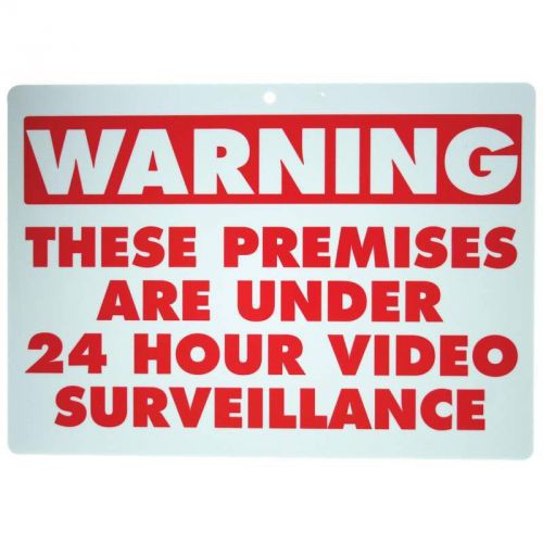 10pc Business Retail Home House Surveillance Security Warning Disclaimer Signs
