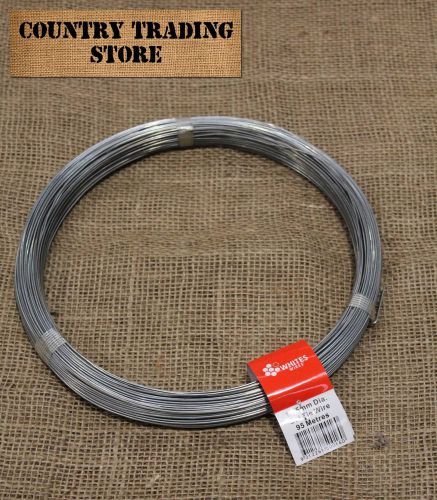 Galvanised Tie Wire 1.25mm x 95m Fencing 50016 Whites Wires