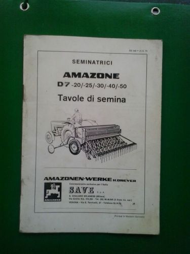 seminatrice amazone