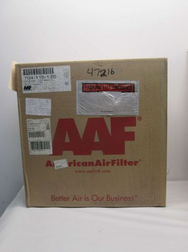 NEW AAF 704-116-120 DRIPAK 2000 SET OF 4 24X24X12IN AIR FILTER ELEMENT D400991