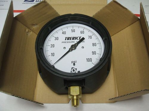 Trerice Pressure Gauge 4.5&#034; 0-100#