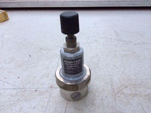 Porter Instrument Company Model 8300 Pressure Regulator