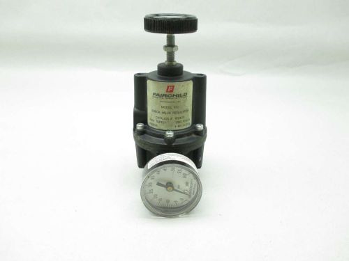 FAIRCHILD 10242C 1-60PSI 250PSI 1/4 IN NPT PNEUMATIC PRESSURE REGULATOR D449577