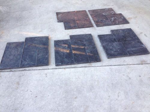 Increte 5 pc Slate Notched Old English Ashlar Concrete Stamps