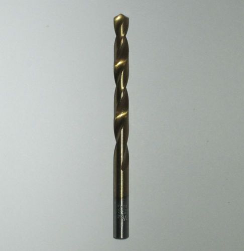 NEW 19/64&#034; TITANIUM NITRIDE HIGH SPEED STEEL DRILL BIT 4-3/8&#034; OAL; $1 OFF 2ND+