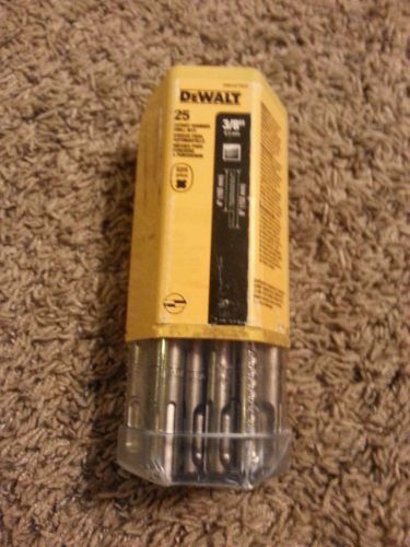 DeWalt DW5427B25 DeWalt 3/8&#034; x 4&#034; x 6&#034; Rock Carbid SDS+ Hammer Bit (Bulk 25)