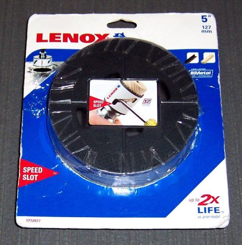 Lenox Tools 1772077 5&#034; Bi-Metal Speed Slot Hole Saw