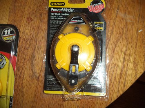 Stanley Power Winder 100&#039; Chalk line reel