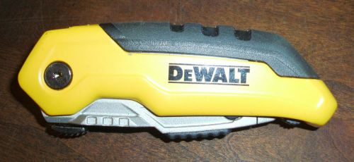 Dewalt dw10035 folding retractible utility knife for sale