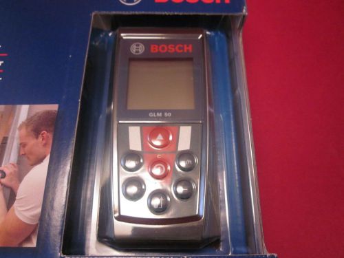 New Bosch GLM50 Laser Distance Measurer FREE SHIPPING