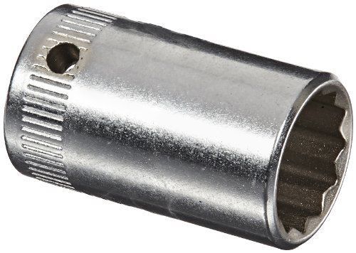 Stahlwille 40AD-3/8 Steel SAE Bi Hexagon Socket  1/4&#034; Drive  12 Points  3/8&#034; Dia