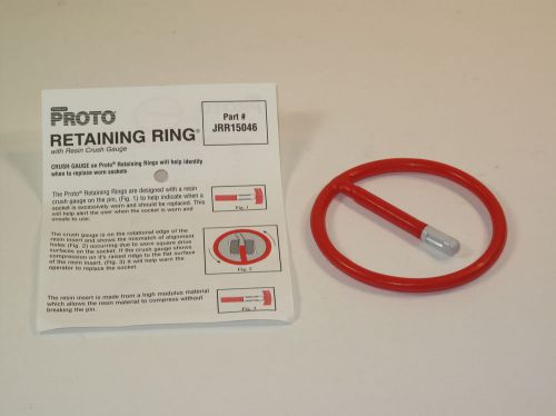 1 lot of 4- Proto retaining ring for 1-1/2&#034; drive 2-7/8&#034; GRV pt# JRR15046 (#854)