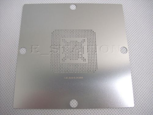 8X8 0.76mm BGA  Stencil Template For SIS 650 SIS650