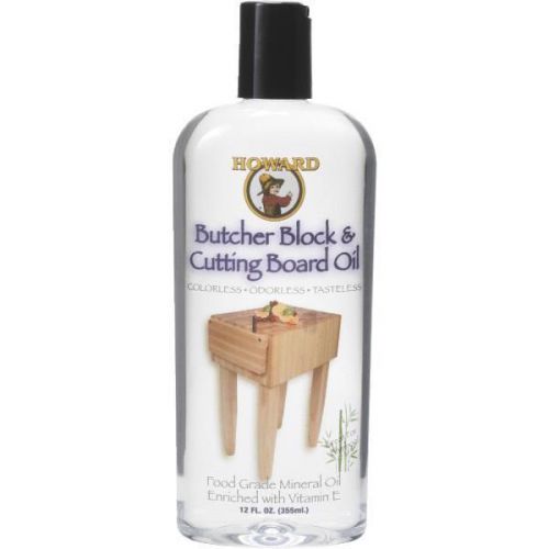 Cutting Board And Butcher Block Conditioner-12OZ BUTCHER BLOCK OIL