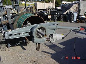 WHEELER REX PILOT MFG. PIPE GROOVING MACHINE 14-30&#034; DIA