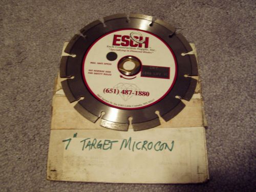 Esch diamond 7&#034; saw blade new dry long life xl 7x090xdm-5/8 for sale