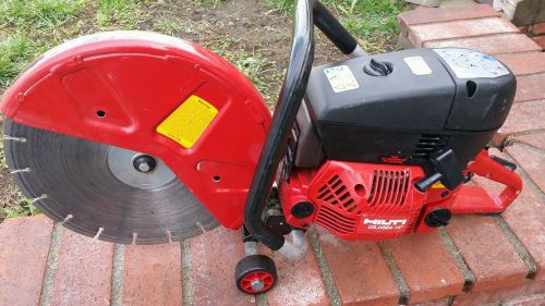 Hilti DS HS64-14&#034; Concrete Cut Off Saw 14&#034; Hand Held Gasoline Gas Concrete Saw