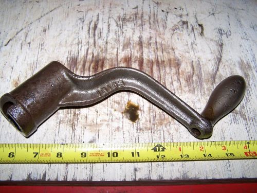 Old FULLER JOHNSON1 1/2hp N Hit Miss Gas Engine Starting Crank Cast Iron Magneto