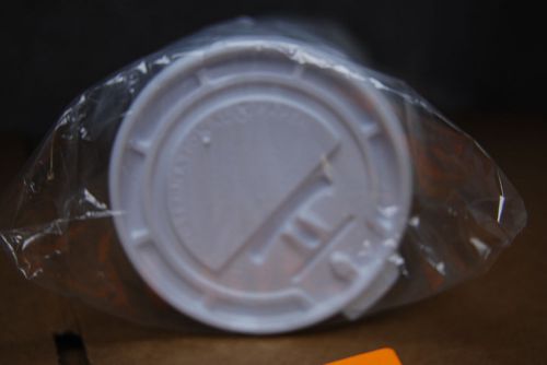 1-Case of 1000 / International Paper #LHRL-16 Plastic Coffee Cup Lids NEW #M3711