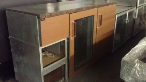 Perlick 2 door back bar cooler for sale