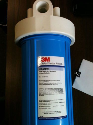 3M Filtration CUNO CFS5400N filtration softening system