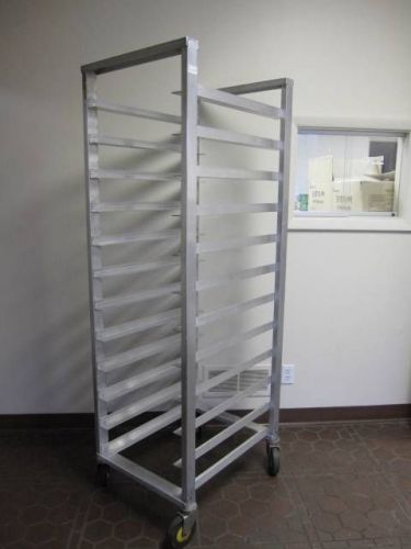 Commercial  12 Tier Bakery Bun Pan Rack / Sheet Pan Rack with Wheels-Cres Cor