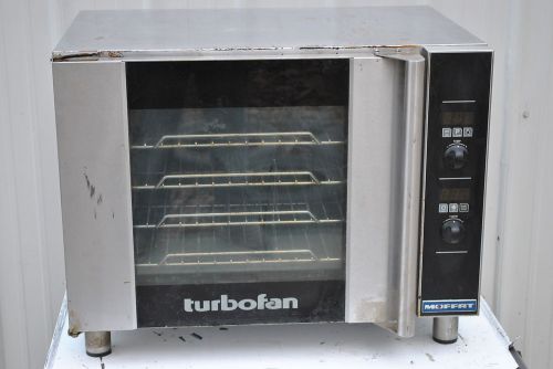 MOFFAT E31D4 TURBO FAN HALF SIZE ELECTRIC CONVECTION OVEN