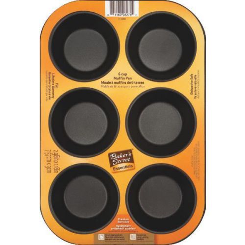 World Kitchen/Ekco 1114365 Baker&#039;s Secret Muffin Pan-BS 6C MUFFIN PAN