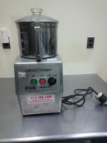 Robot Coupe Model R6N D SERIES Food Processor *3-Phase Electric - FREE SHIPPING!