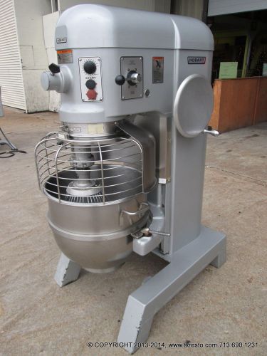 Hobart h600t pizza dough mixer 60 qt mixer with bowl guard , attachments h 600 t for sale