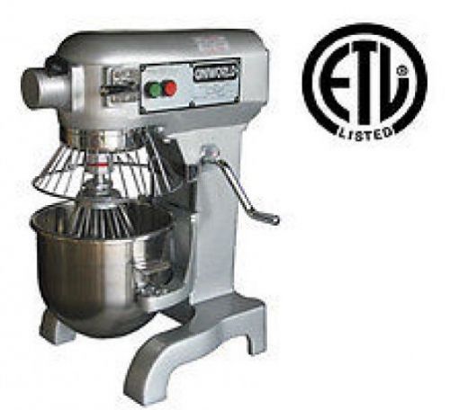 Uniworld UPM-10E 10QT Commercial Planetary Mixer ETL Approved