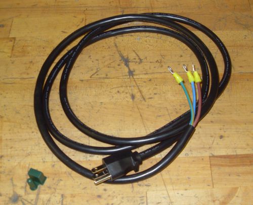 New hobart mixer  8 ft  12/3 power cord set mixers 12, 20, 30, 60qt quart for sale