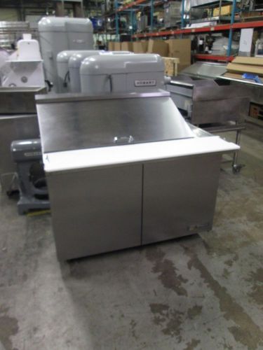 True tssu-48-18m-b -49&#034; mega-top sandwich/salad prep table -excellent condition for sale