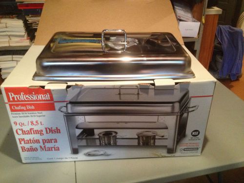 New Tramontina 9-qt. Professional Chafing Dish / Chafer