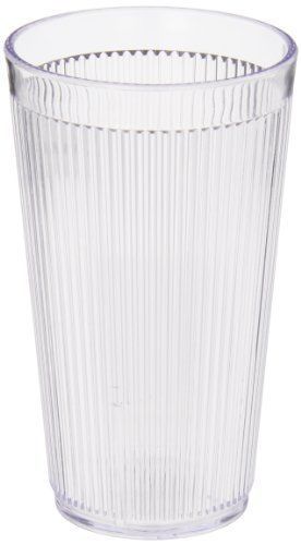 Carlisle 401607 Crystalon Stack-All Tumbler  16 oz  Clear  Plastic (Case of 48)