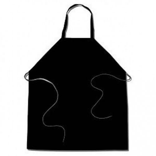 Adcraft BA-3423BK Cotton Twill Fabric Bib Apron Black 30&#034; x 34&#034;