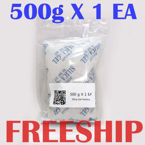 500 gram x 1 pk &#034;dry &amp; dry&#034; silica gel desiccant - dry box ammo gun safe for sale