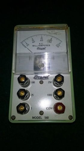 ONLY ONE ON EBAY VINTAGE STARK MODEL 560 TESTER MILLIAMPERES FREE SHIPPING