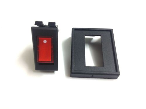 On off rocker switch with frame for sale
