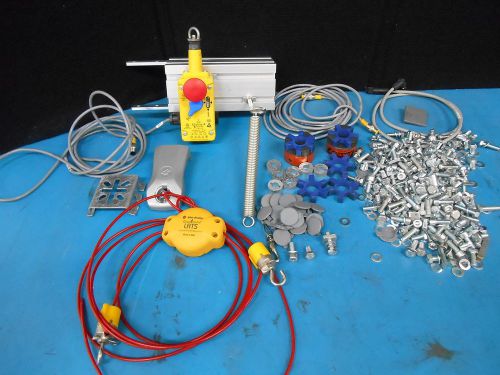 Allen Brandley Grandmaster Lifeline 4 Kit 440E-L-1313 E w Rope/Spring Tensioner