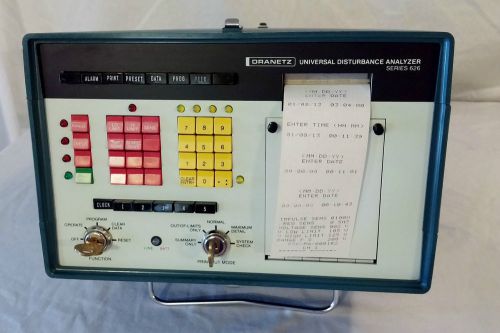 Dranetz Universal Disturbance Analyzer 626