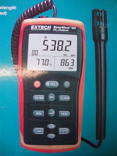 Extech Easyview Tm80 CO2 Analyzer / Datalog