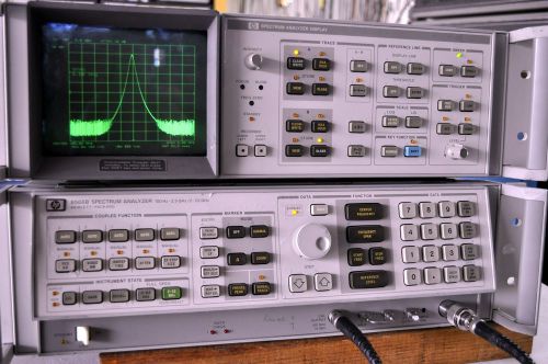 HP Agilent 8566B 100 Hz - 22 GHz Spectrum Analyzer W/ Cables - Tested Guaranteed