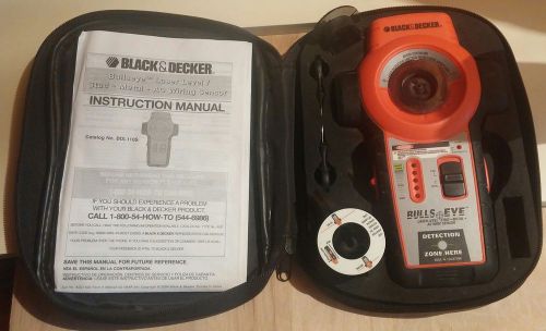 Black &amp; Decker BDL110S - Bulls Eye LASER Level - Stud - Metal - AC Wire Sensor