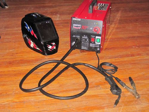 Lincoln century 80gl mig flux-core welder wire feeder hobart impact auto dk mask for sale