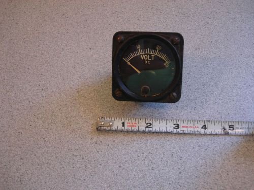 Volt meter panel mount DC  vintage steampunk