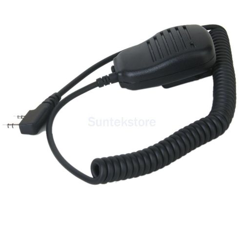 Handheld Shoulder Mic Speaker for KENWOOD Radio Walkie Talkie TH-K2 H-G71 TK260G