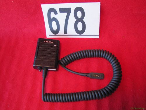 Ef johnson speaker / microphone mic 589-0015-040 ~ #678 for sale