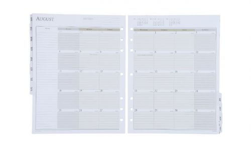 Day Runner Monthly Planner Refill Item #491-685 year 2015