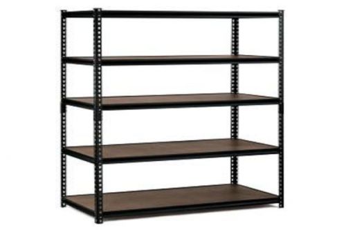 Steel Heavy Duty 3-Shelf Shelving Unit, 4000lbs Capacity, 24&#034; Width x 48&#034; Height